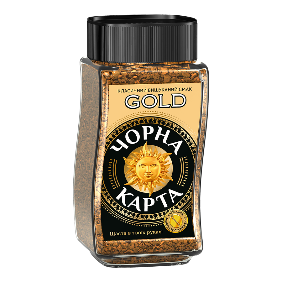 Instant «Gold» coffee «CHORNA KARTA»
