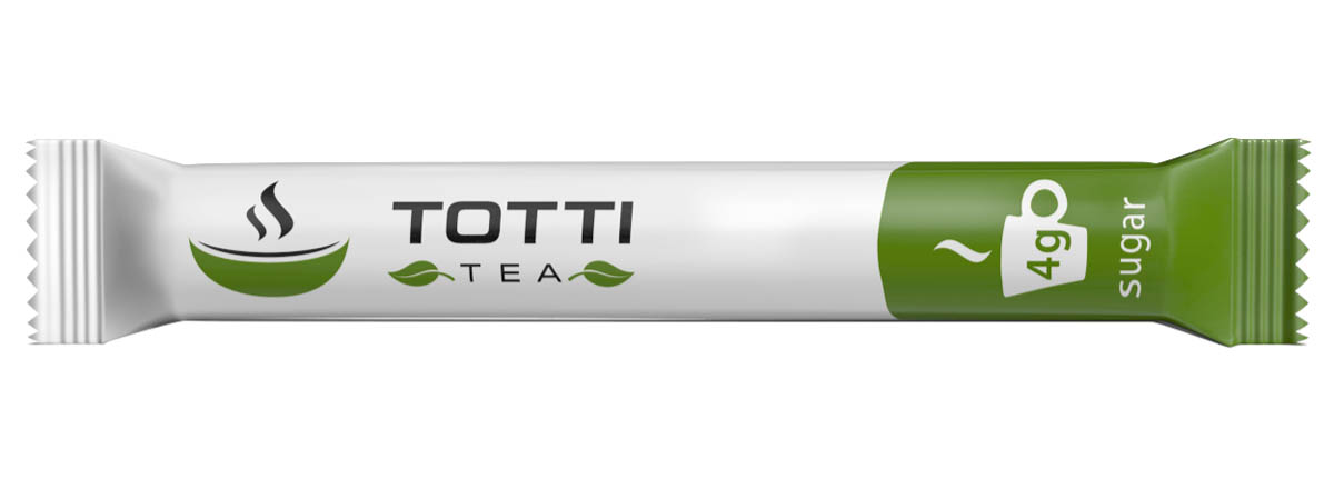 Sugar in sticks TOTTI Tea