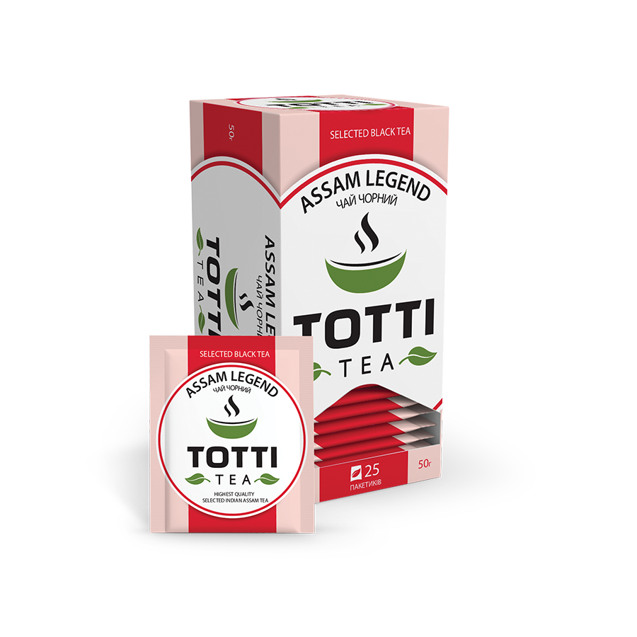 ЧАЙ TOTTI TEA Легендарний Ассам