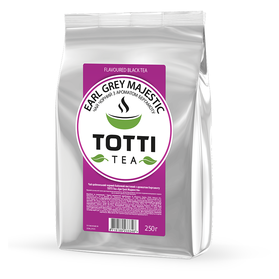 ЧАЙ TOTTI TEA Ерл Грей Маджестік