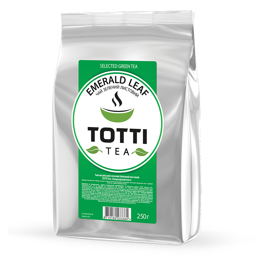 ЧАЙ TOTTI TEA Изумрудный лист