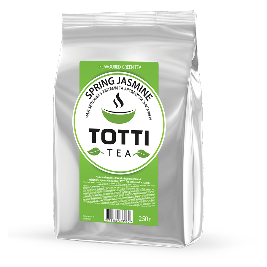 ЗЕЛЕНИЙ ЧАЙ TOTTI TEA Весняний Жасмин