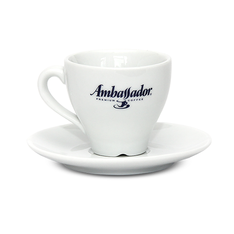 A cup with saucer Ambassador