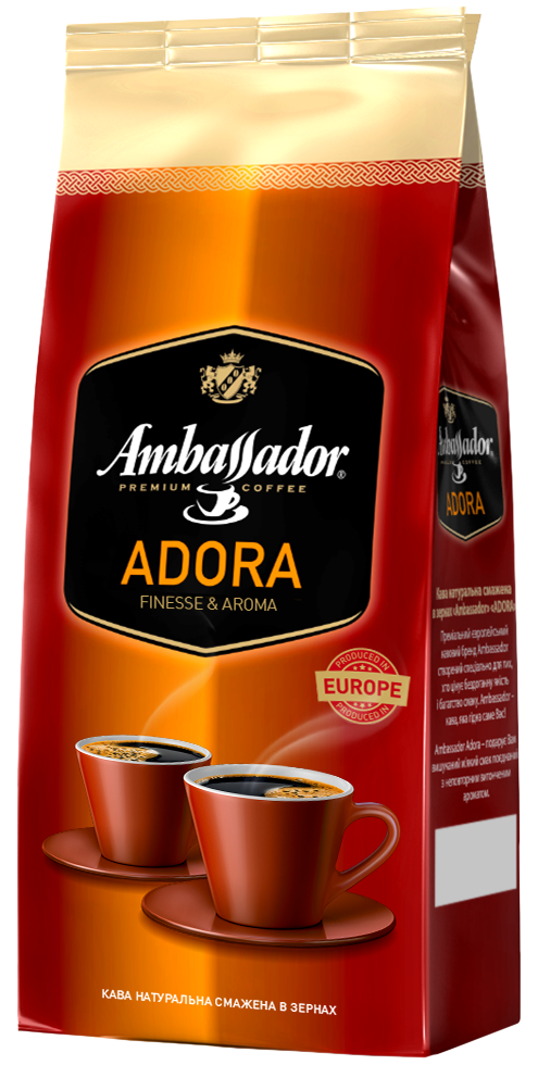 Кофе в зернах AMBASSADOR ADORA