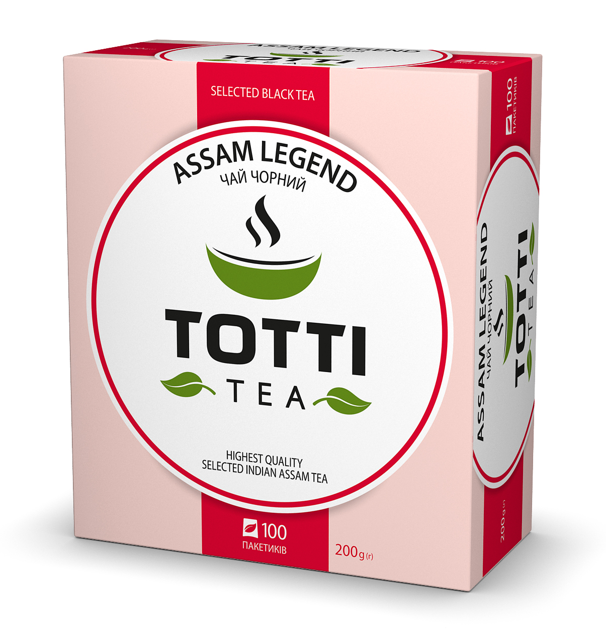 ЧАЙ TOTTI TEA Легендарний Ассам