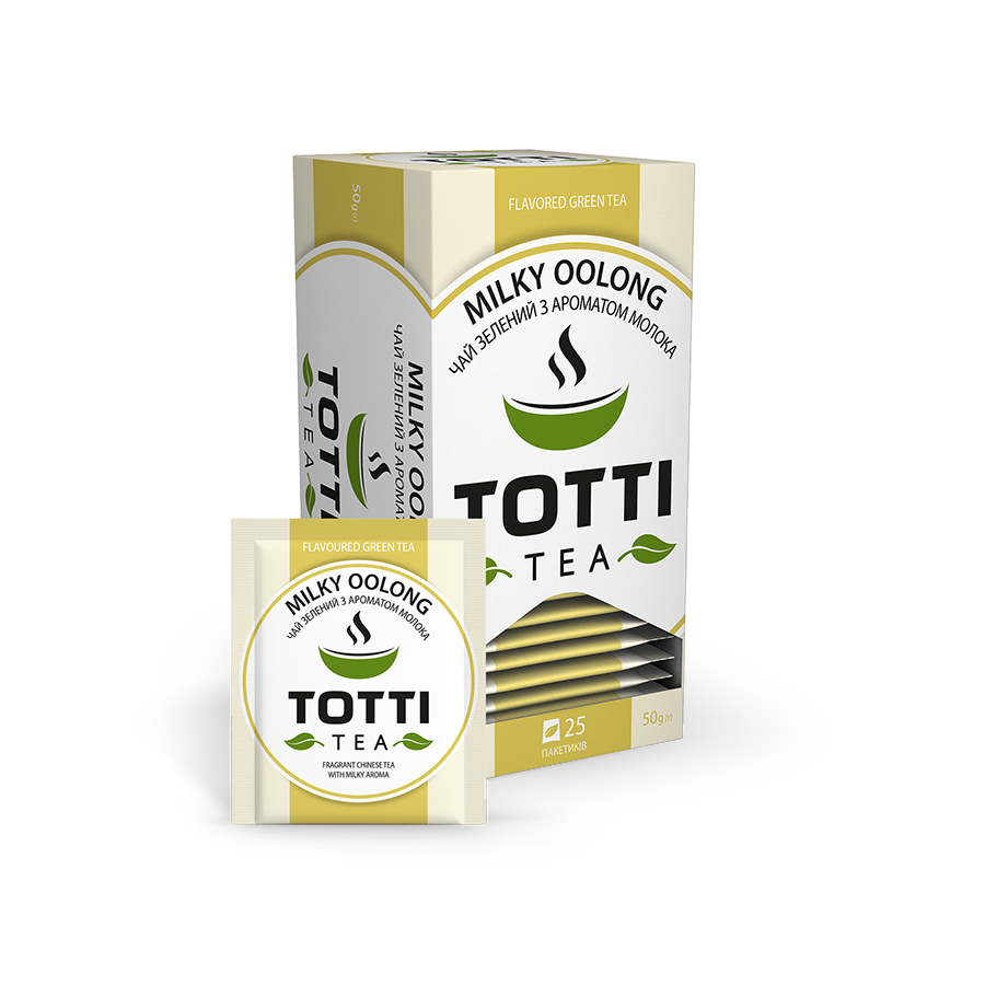 ЗЕЛЕНЫЙ ЧАЙ TOTTI Tea Молочный Улун