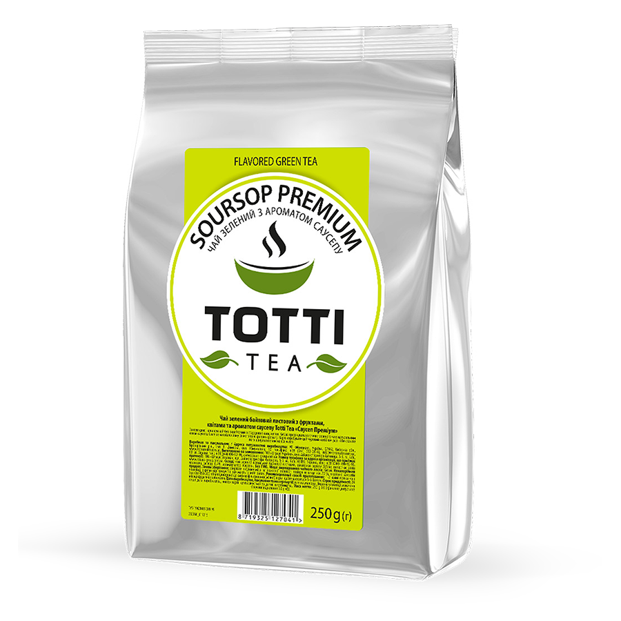 ЗЕЛЕНЫЙ ЧАЙ TOTTI Tea Саусеп Премиум