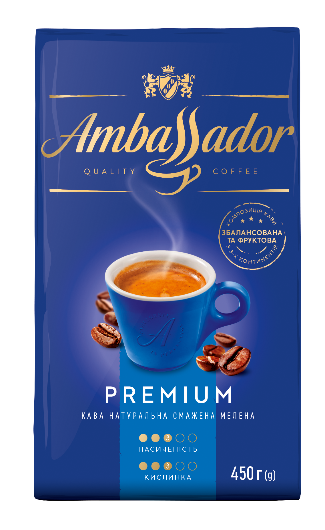 Coffee Ambassador Premium 450 g ground