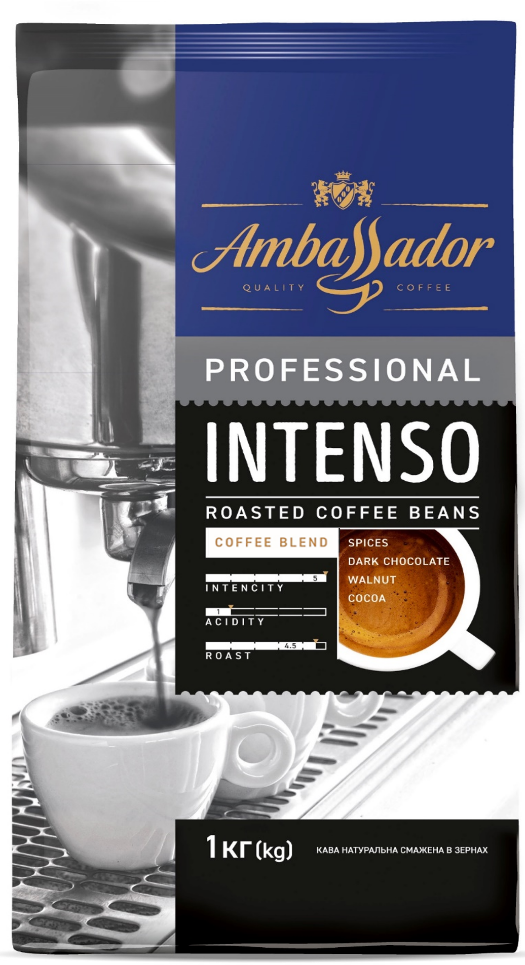 Coffee Ambassador Professional Intenso 1 kg in beans