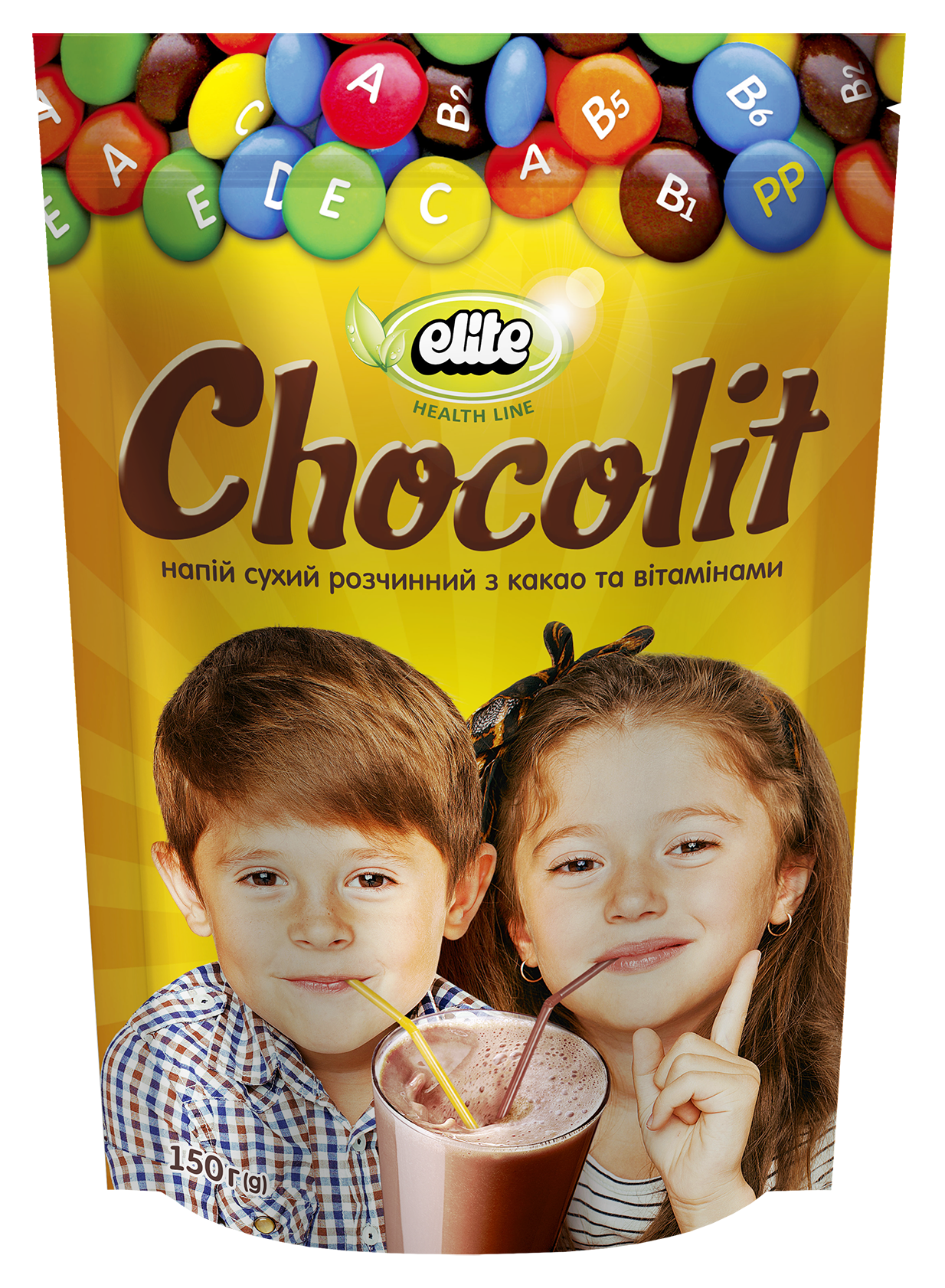Elite Chocolit soluble cocoa drink in granules